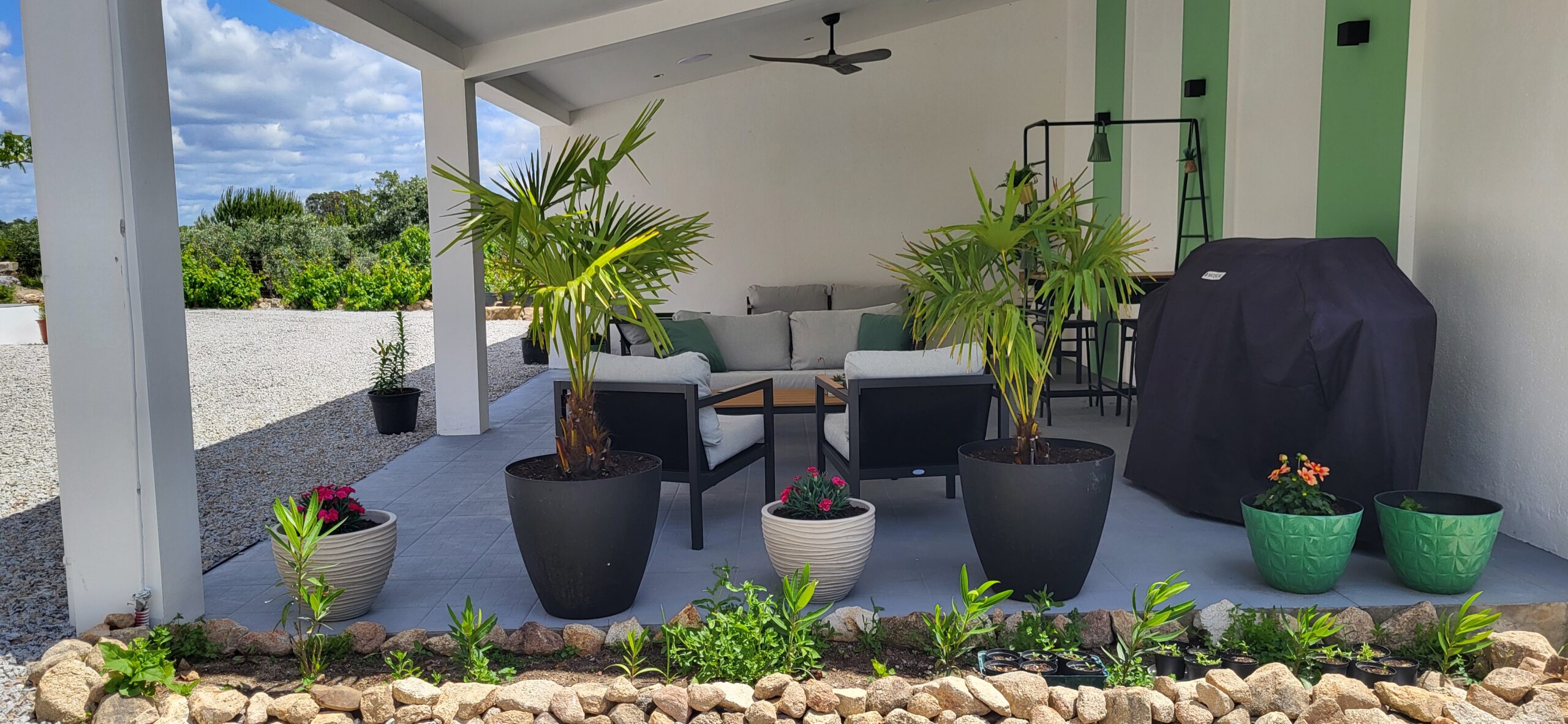 Outside veranda